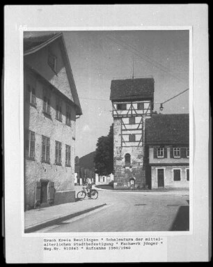 Schalenturm der mittelalterlichen Stadtbefestigung