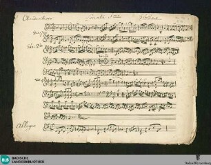 4 Sonatas - Don Mus.Ms. 2216