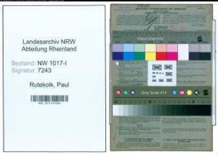Entnazifizierung Paul Rutekolk , geb. 19.07.1902 (Vorarbeiter)
