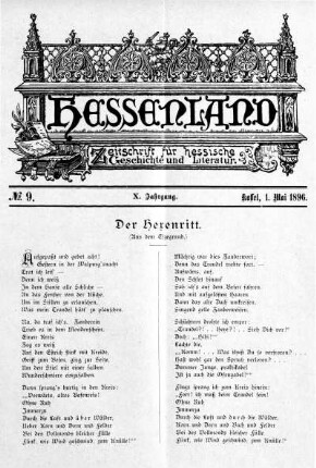 No. 9, 1. Mai 1896