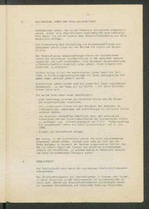 6. Schulaufsicht