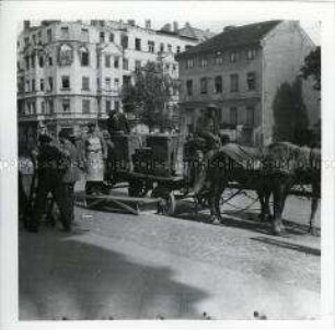 Berliner Müllabfuhr im Sommer 1945