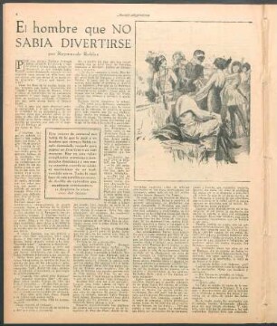 El hombre que no sabia divertirse