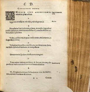 Ex cottidiana et per totum ius diffusa impensarum materia conclusiones aliquam multae