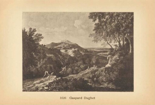 Gaspard Dughet. Römische Gebirgslandschaft. 1626