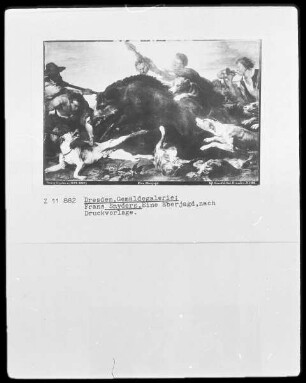 Die Eberjagd