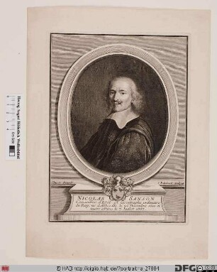 Bildnis Nicolas Sanson d. Ä.