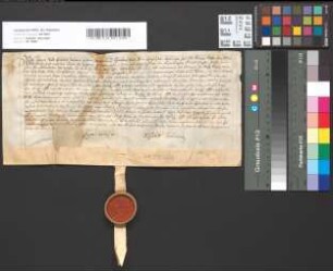 Revers der Gräfin Agnes von Limburg-Bronkhorst, Äbtissin, und der Gräfin Elisabeth Juliana von Limburg-Bronkhorst, Koadjutorin zu Vreden, daß ihnen Erzbischof Ferdinand von Köln für diesmal und ohne Konsequenz verstattet, eine Koadjutorin zu wählen (Äbtissin bzw. Koadjutorin zu Elten, Vreden und Freckenhorst).