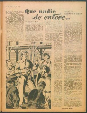 Que nadie se entere... : Cuento por Segundo B. Gauna