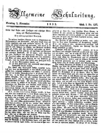 Ueber das Lesen und Hersagen mit richtiger Betonung als Verstandesübung : ein pädagogischer Versuch