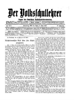 Reichskommissar Rust über sein Schulprogramm