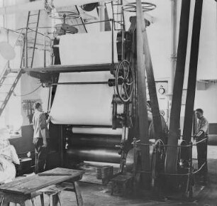 Kleiner Kalander : Technikgeschichte | Technologie | Papier-Fabrikation