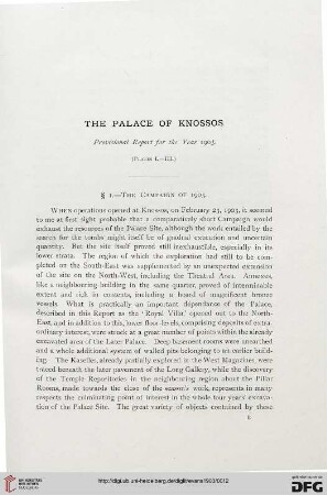 The palace of Knossos