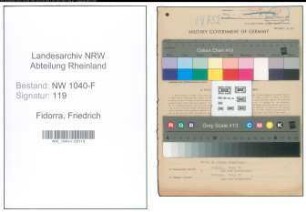 Entnazifizierung Friedrich Fidorra , geb. 04.04.1905 (Zollsekretaer)