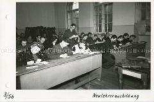 Ausbildung von Neulehrern in der Eosanderschule Kissingenstraße in Berlin-Pankow