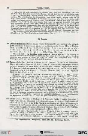 b) Drucke (Nr. 306-316)