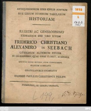 Antiquissimorum Iuris Civilis Fontium Sive legum Duodecim Tabularum Historiam