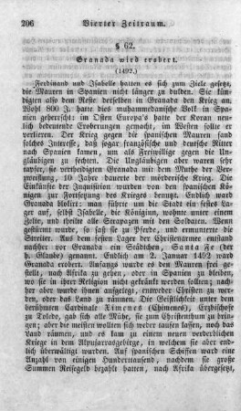 62. Granada wird erobert (1492.)