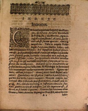 Elogia et elegantiae lat. ictorum veterum ad Digesta