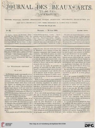 Nr. 12 (30 Juin 1864)