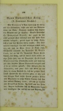 Roms Numantischer Krieg. (T. Sempronius Gracchus.)