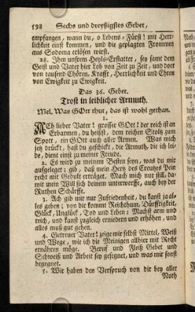 598-608, Das 36. - 37. Gebet