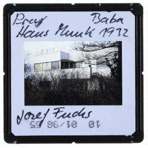 Prag, Werkbundsiedlung (Baba),Prag, Werkbundsiedlung/Baba, Haus Munk