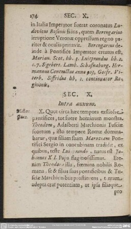 Sec.X. Intra annum