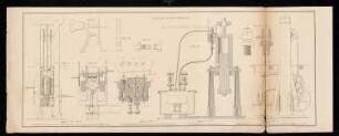 Kettenbrücke, Malapane: Bl. 28: Hydraulische Presse (aus: Bauausführungen des preußischen Staats, Bd. 1)