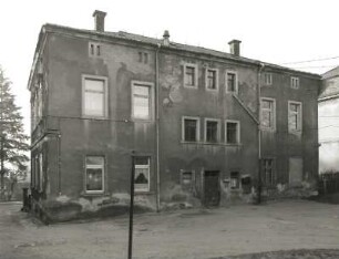 Radeberg, Badstraße 10. Villa (um 1900). Hofseite