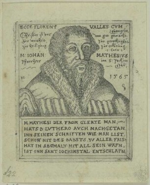 Bildnis des Johann Matthesius