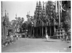 Rangun, Birma. Shwedagon-Pagode