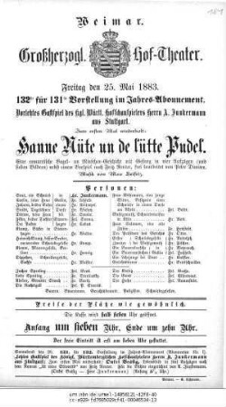 Hanne Nüte un de lütte Pudel