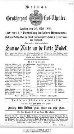 Hanne Nüte un de lütte Pudel