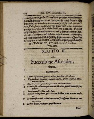 Sectio II. De Successione Ascendentium