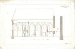 Leimbach, Karl; Emertsham; Filialkirche - Längsschnitt