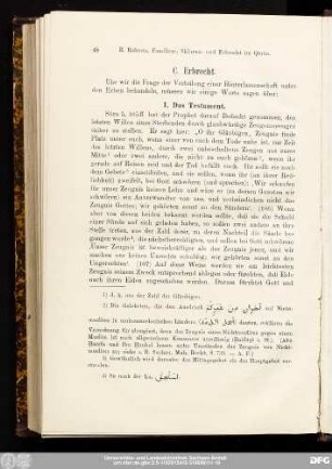 C. Erbrecht.