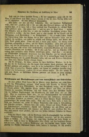 Erfahrungen und Beobachtungen aus dem innern Schul- und Lehrerleben