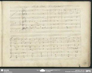 No. 4 Chor: "Ziehe getrost durch das irdische Leben"