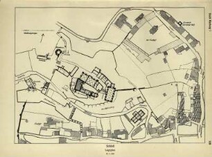 Lageplan 1:1500