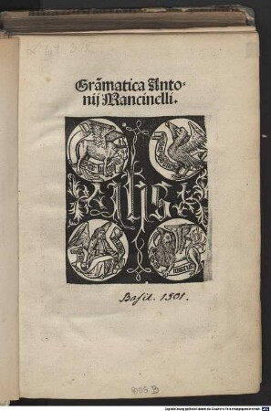 Gra[m]matica Antonij Mancinelli