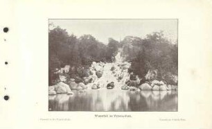 Wasserfall im Victoria-Park