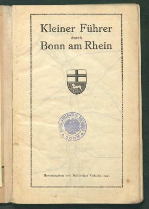 Kleiner Führer durch Bonn am Rhein