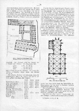 Abb. 4. Grundriß der Klosterkirche