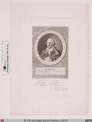 Bildnis Ferdinand, Herzog von Braunschweig-Lüneburg