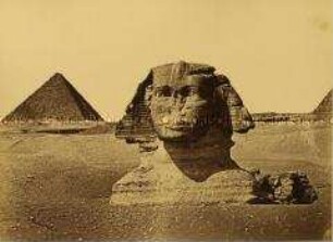 Ägypten - Sphinx und die dritte Pyramide von Gizeh