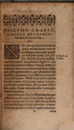 Tractatvs De Nestorianismo Et Eutycheismo : Contra M. Josephum Grabium, Bremensem