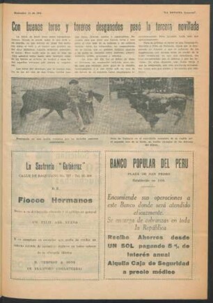 Con buenos toros y toreros desganados pasó la tercera novillada