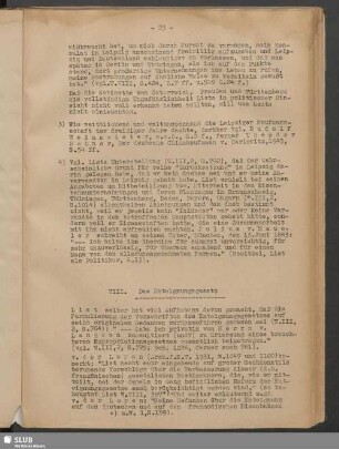 VIII. Das Enteignungsgesetz