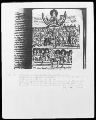 Alexander Laicus, commentarius in Apokalypsin — Das letzte Gericht, Folio 90recto